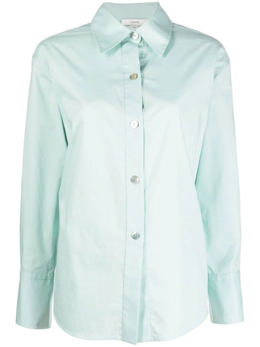 Vince Tie Back Long Sleeve Shirt