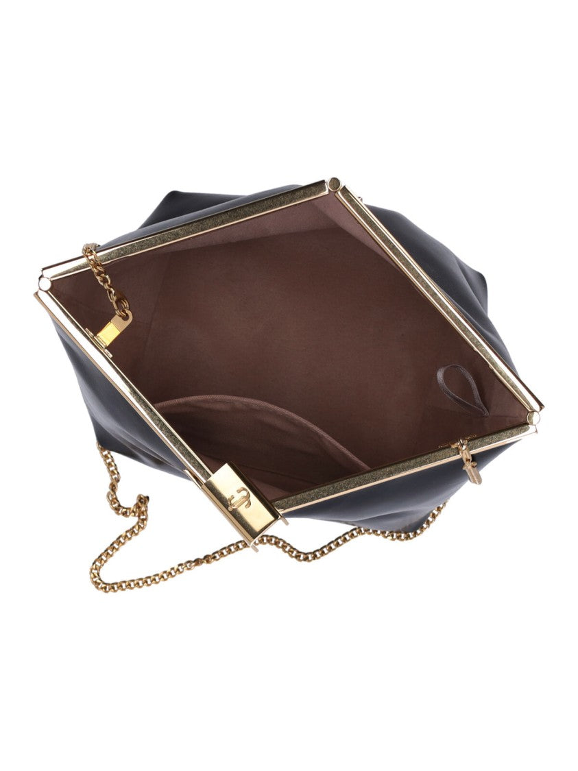 Jimmy Choo "Ganache" Pouch Black