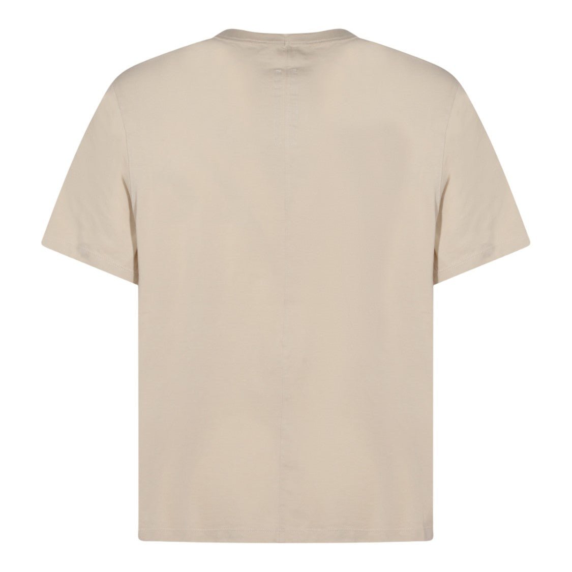 Rick Owens Short-Sleeved Crew Neck T-Shirt With Relaxed Fit