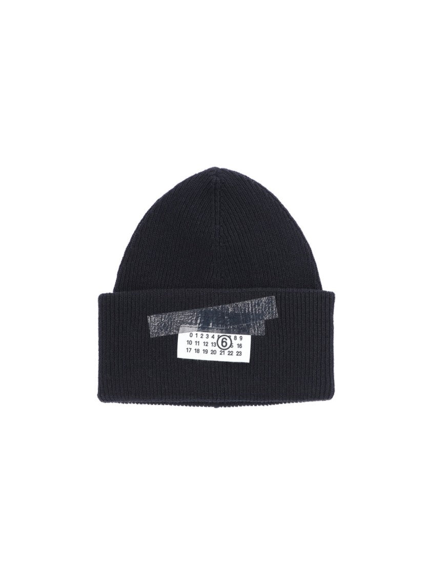 Mm6 By Maison Margiela "Numeric" Beanie – Black
