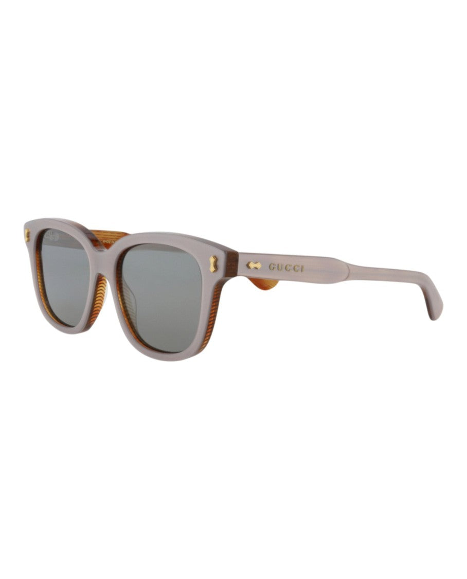 Gucci Square-Frame Recycled Acetate Sunglasses
