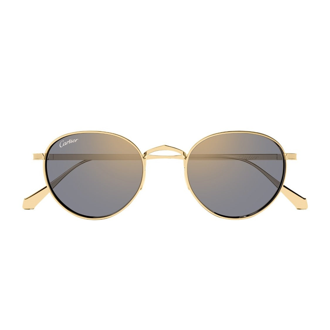Cartier Gold Signature C De Cartier Titanium Phantos Sunglasses