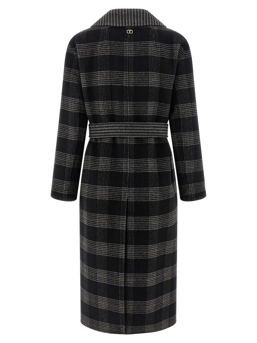 Twin-Set Reversible Coat With Double Cloth