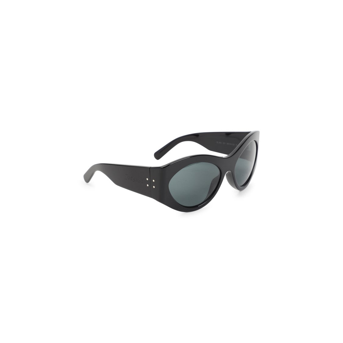 Saint Laurent Black Acetate Sunglasses