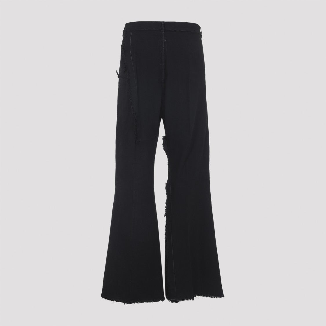 Rick Owens Joris Black Cotton Pants