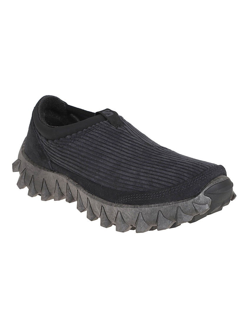 Salomon Corduroy Slip-On Sneakers With Rugged Outsole