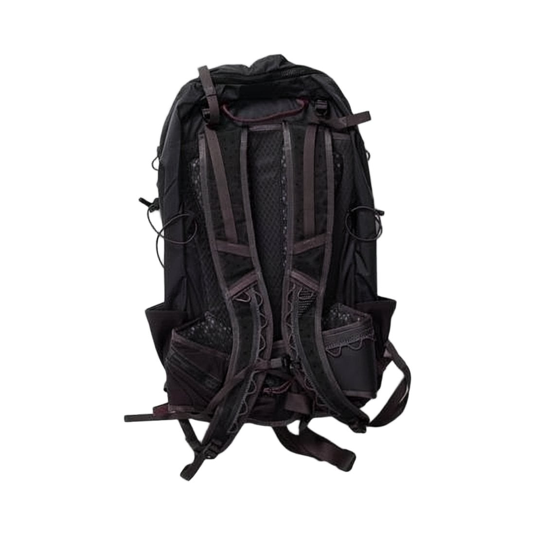 Klattermusen Functional Black Backpack With Multiple Compartments