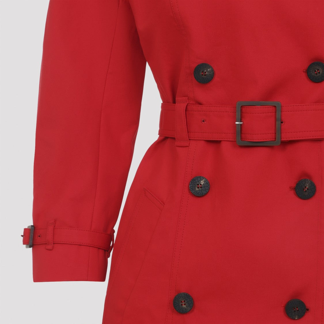 Jacquemus The Citta Red Cotton Trench