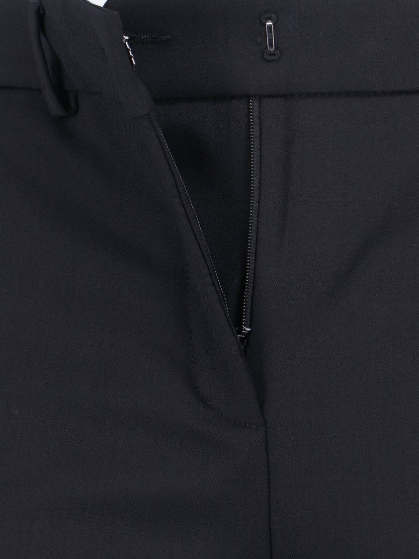Incotex Virgin Wool Pants – Black