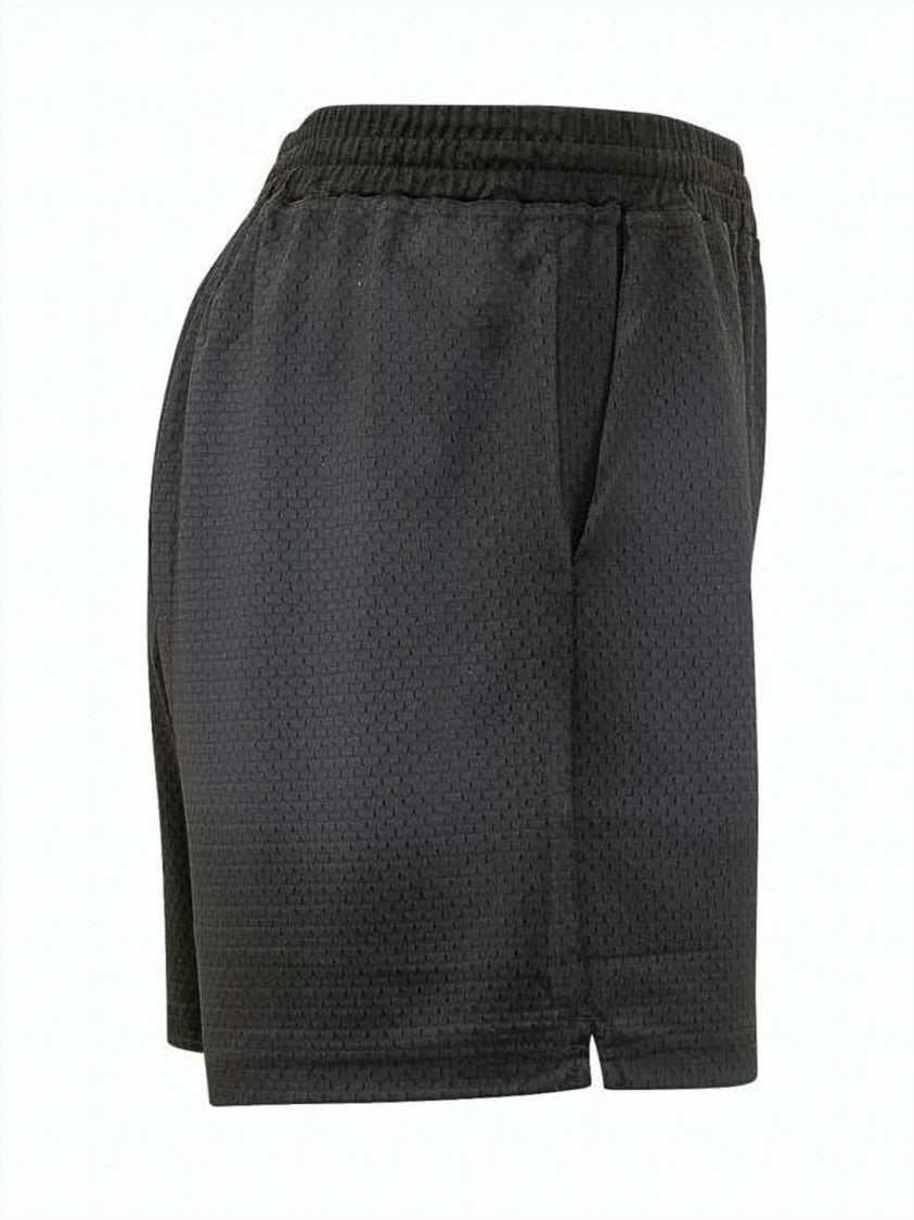 Represent Breathable Mesh Shorts With Perforated Texture
