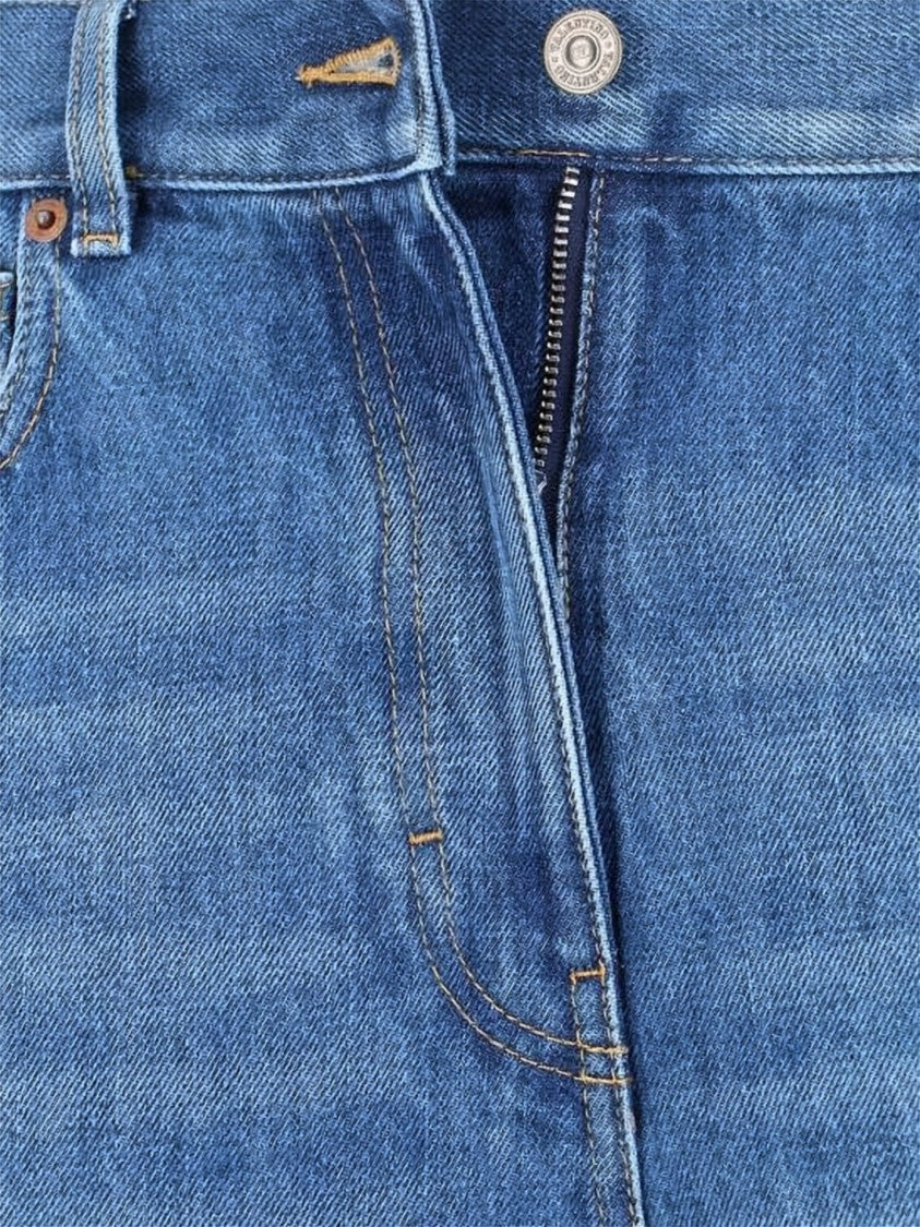 Valentino Garavani Wide-Leg Denim Pants With High Waist