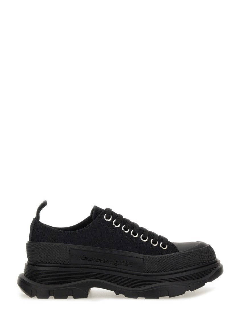 Alexander Mcqueen Tread Slick Low-Top Textured Cotton Sneakers