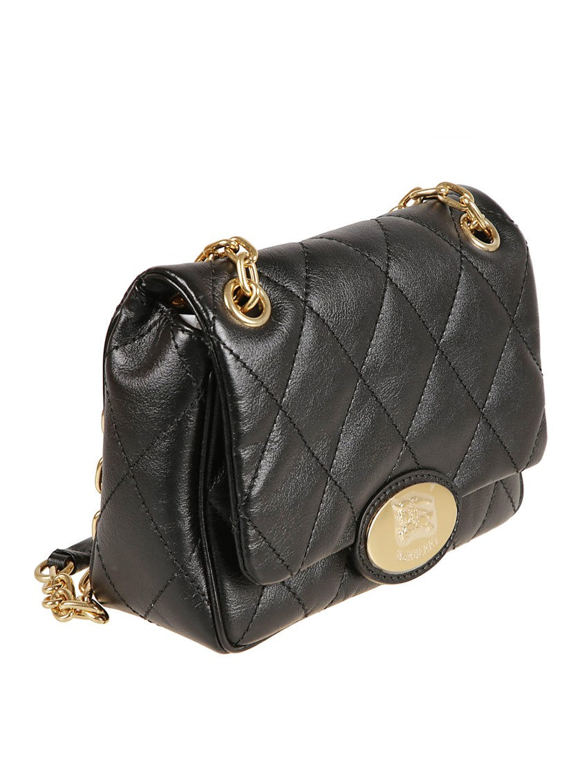 Burberry Quilted Calf Leather Shoulder Bag