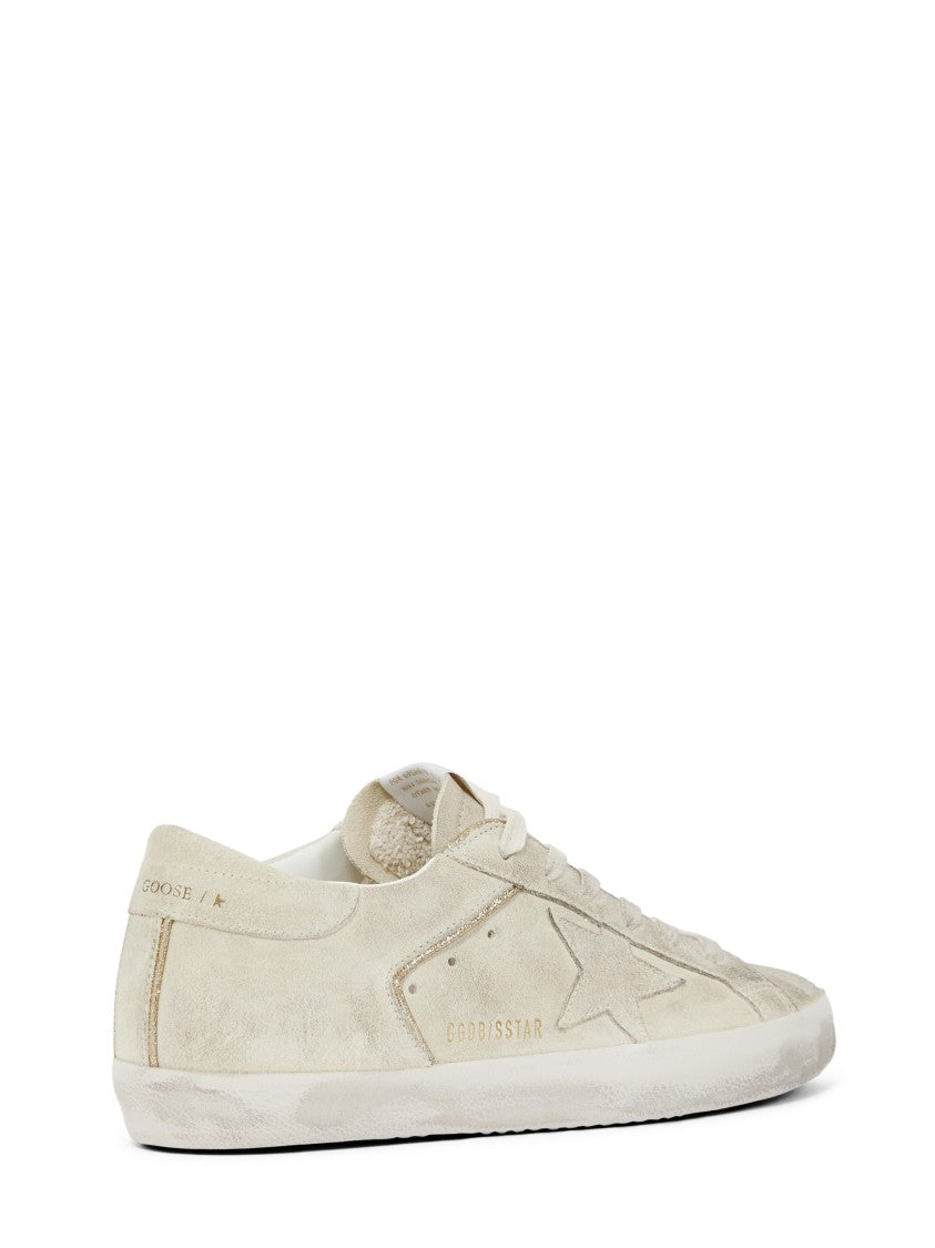 Golden Goose Suede Sneakers With Star Detail