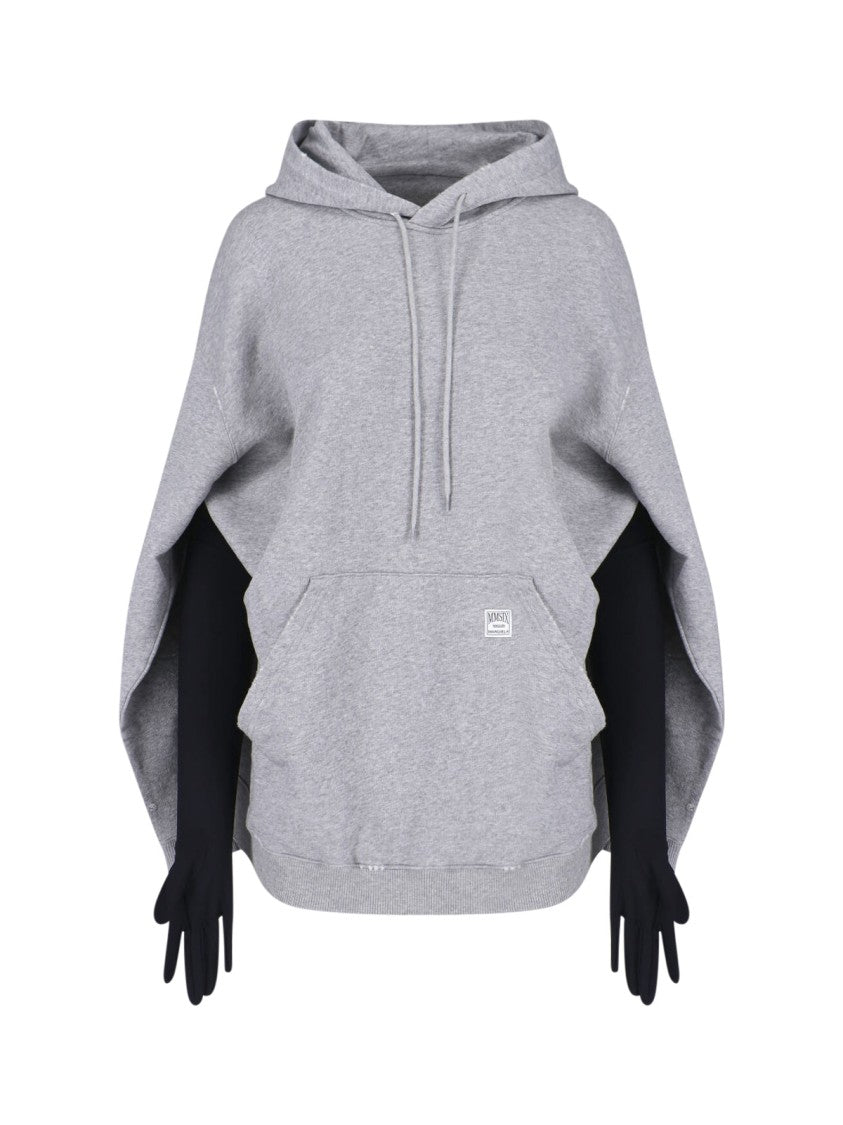 Mm6 By Maison Margiela Grey Dress With Modern Silhouette