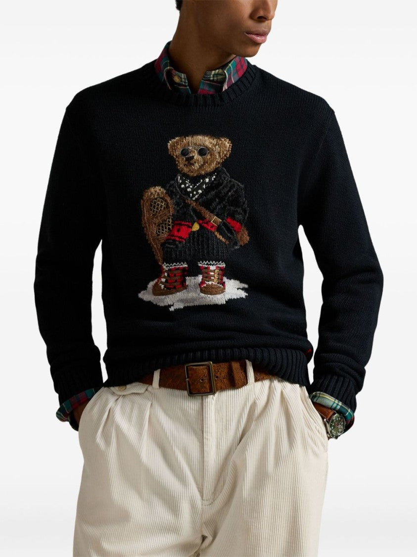 Polo Ralph Lauren Black Crew Neck Sweater