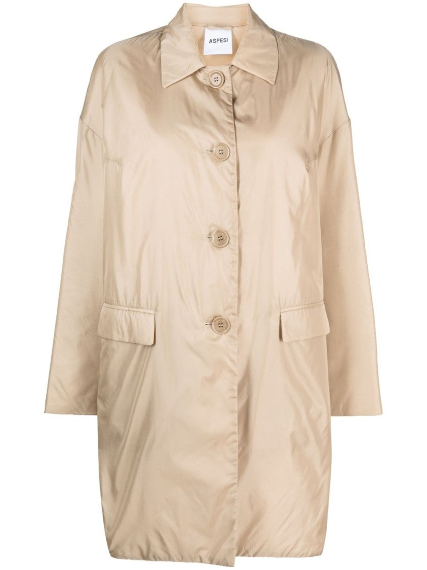 Aspesi Oversized Flap Pockets Coat