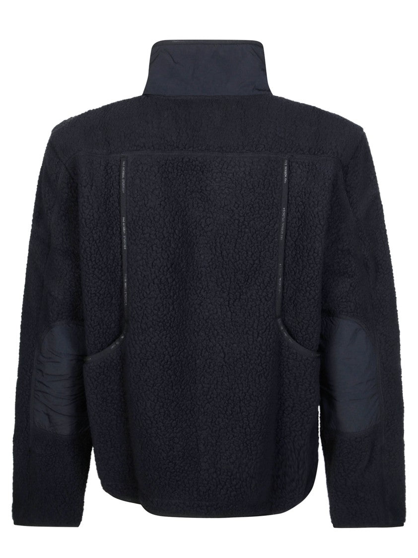 Pas Normal Studios Off-Race Pile High Collar Boxy Fleece Jacket