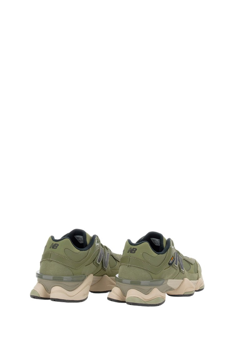 New Balance U9060 Olive Green Layered Sneakers