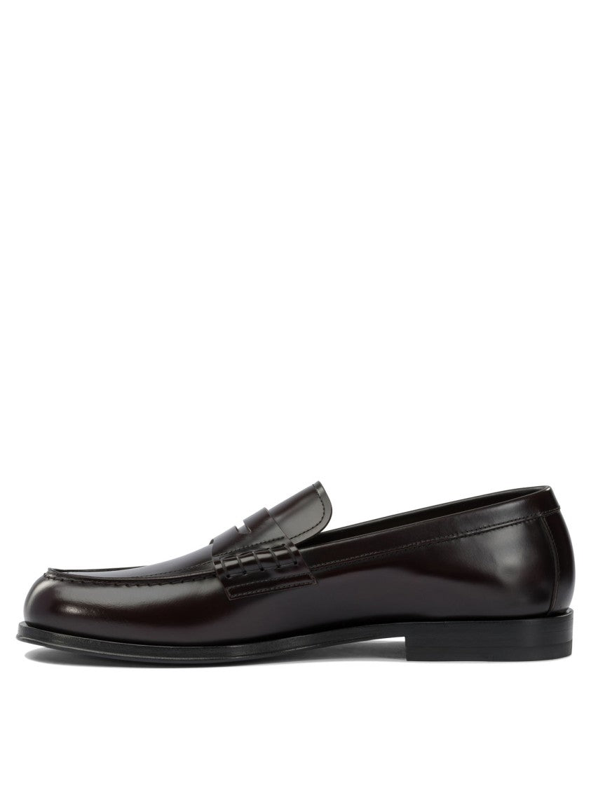 Henderson Baracco Glossy Leather Loafers