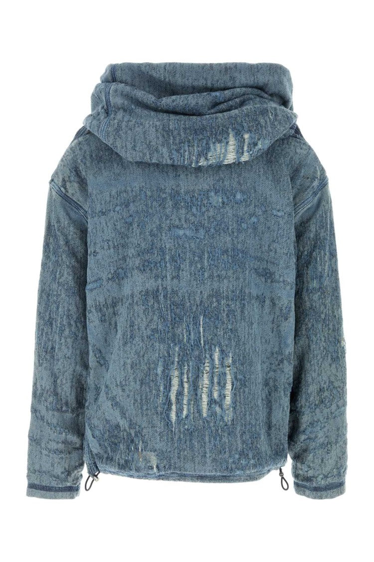 Diesel Stretch Denim Sweatshirt