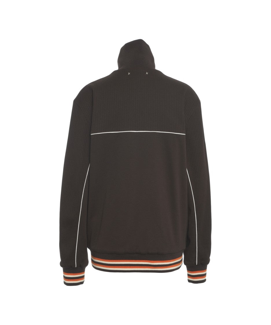 Golden Goose High Collar Zip Sweatshirt