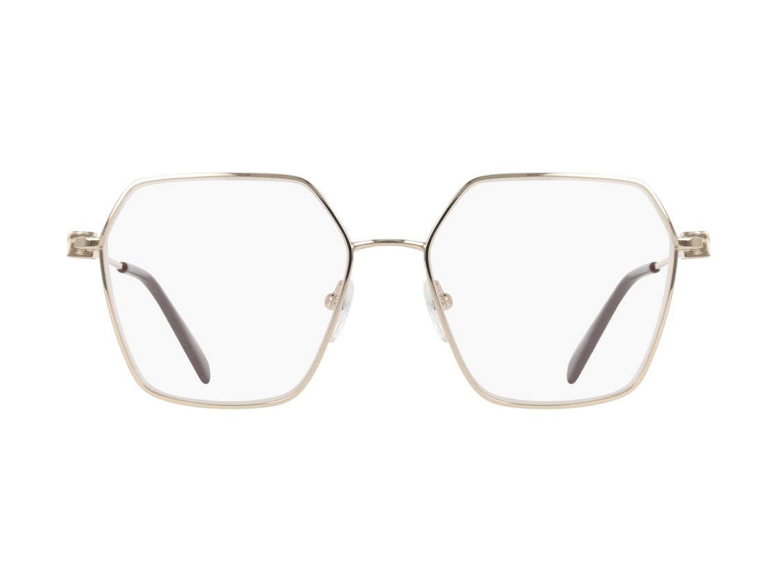 Liu Jo Lj2178 Gold Oversized Geometric Frame Eyeglasses