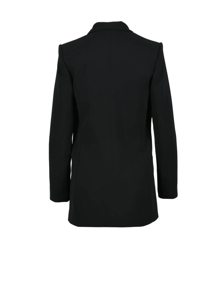 Elisabetta Franchi Tailored Black Polyester Stretch Ensemble