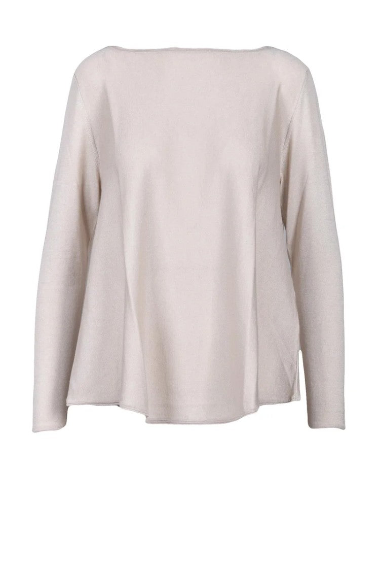 Wild Cashmere Silk And Cashmere Sweater - Beige