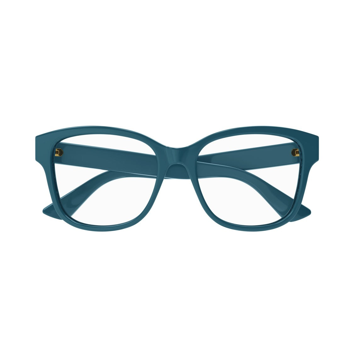 Gucci Gg1340o Bold Oversized Teal Square Frame Eyeglasses