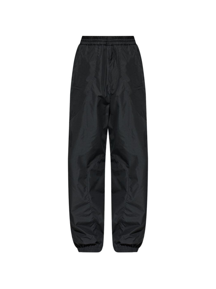 Givenchy Black Relaxed Fit Elastic Waistband Trousers