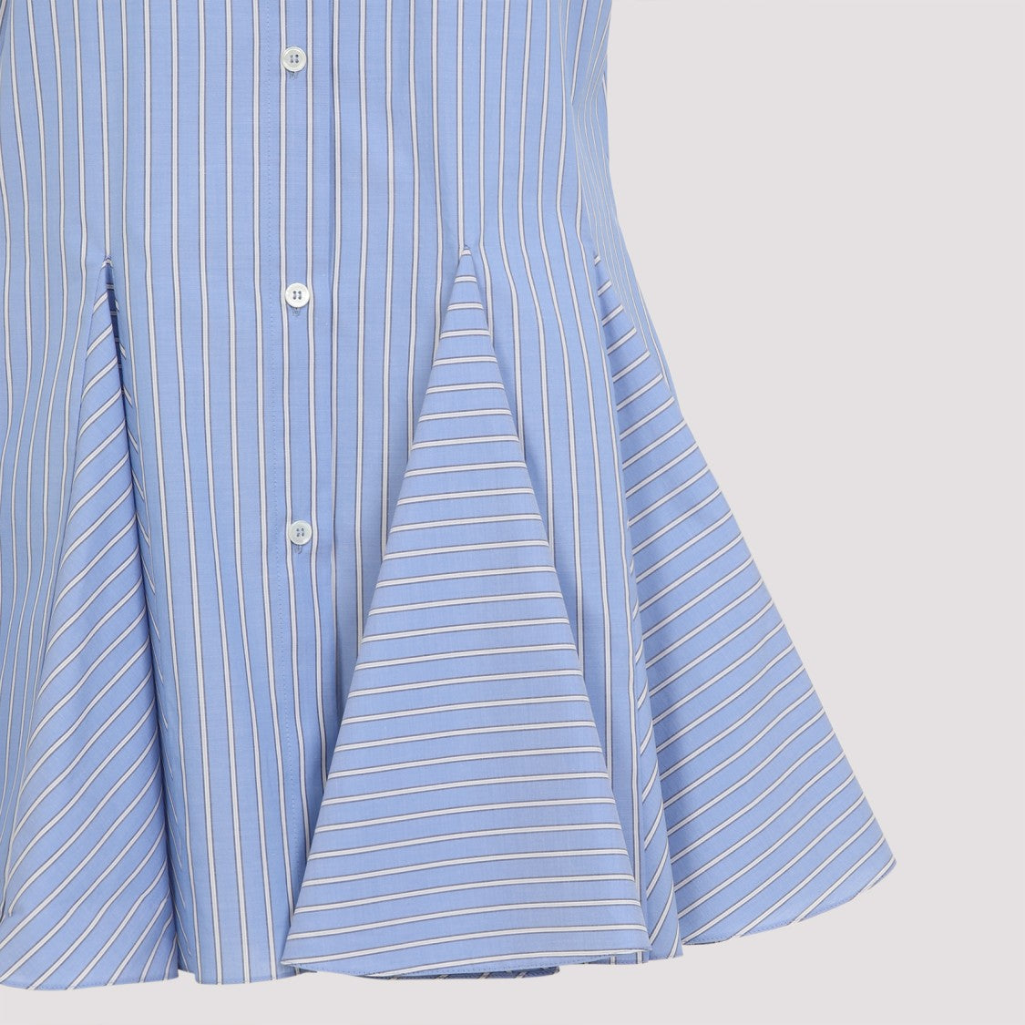 Marni Blue China Cotton Mini Dress