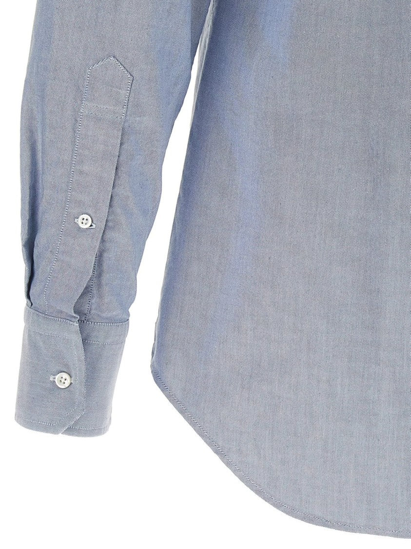 Thom Browne Tailored Blue Cotton Shirt