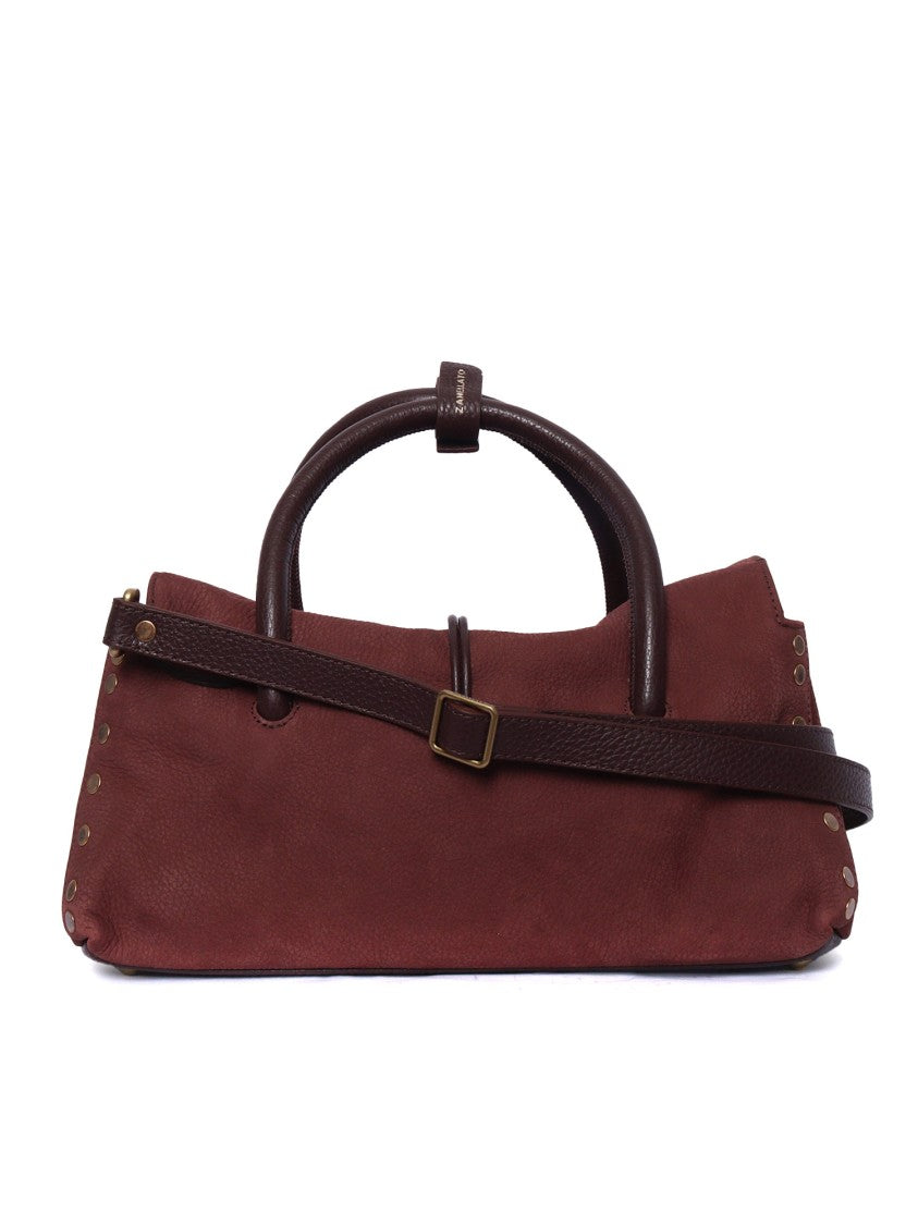 Zanellato Srl Red Barbera Dotta Jones Small Bag