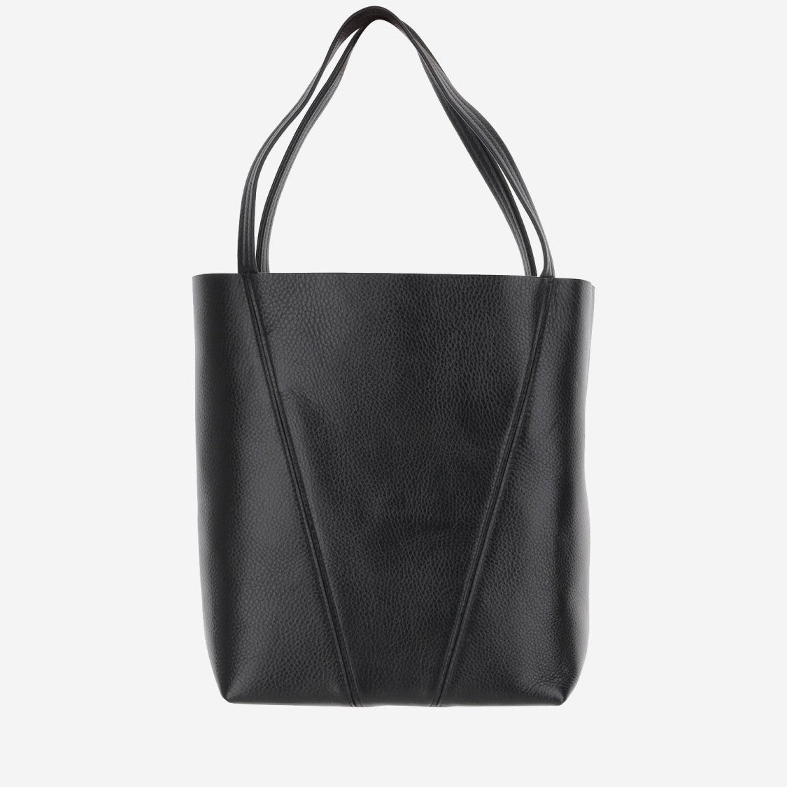 Chloé Spin Tote Bag In Garnet Leather