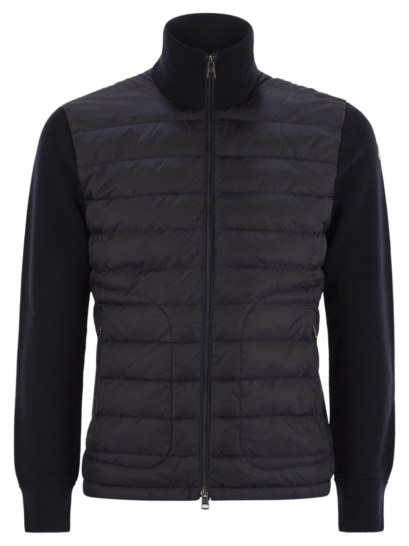 Moncler Padded Cardigan With Zip