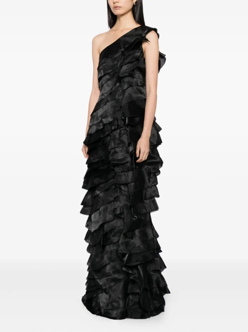 Saiid Kobeisy Layered Organza Dress