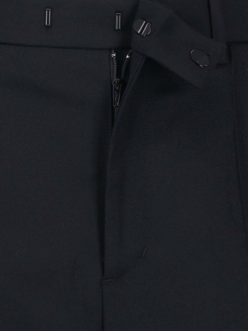 Nili Lotan Straight-Leg Tailored Virgin Wool Formal Pants