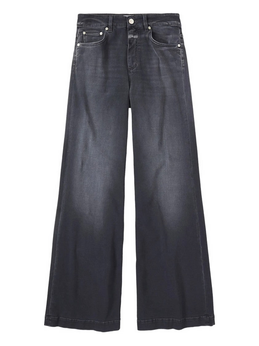 Closed High Waist Vintage Texture Denim Pants