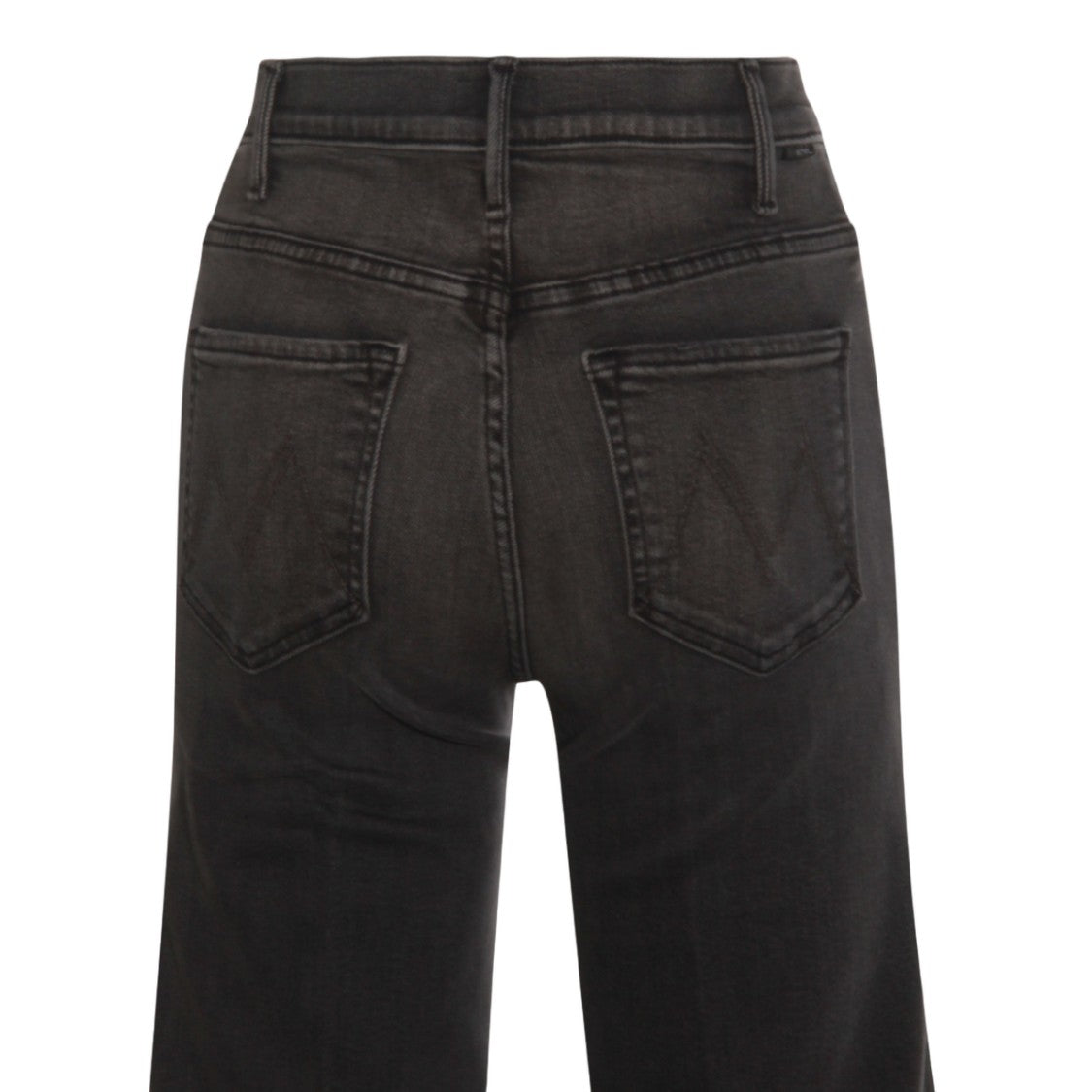 Mother High-Waisted Straight-Leg Jeans With Frayed Hem