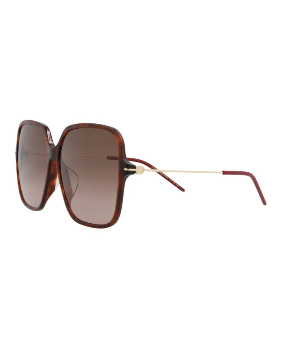 Gucci Square-Frame Recycled Acetate Sunglasses