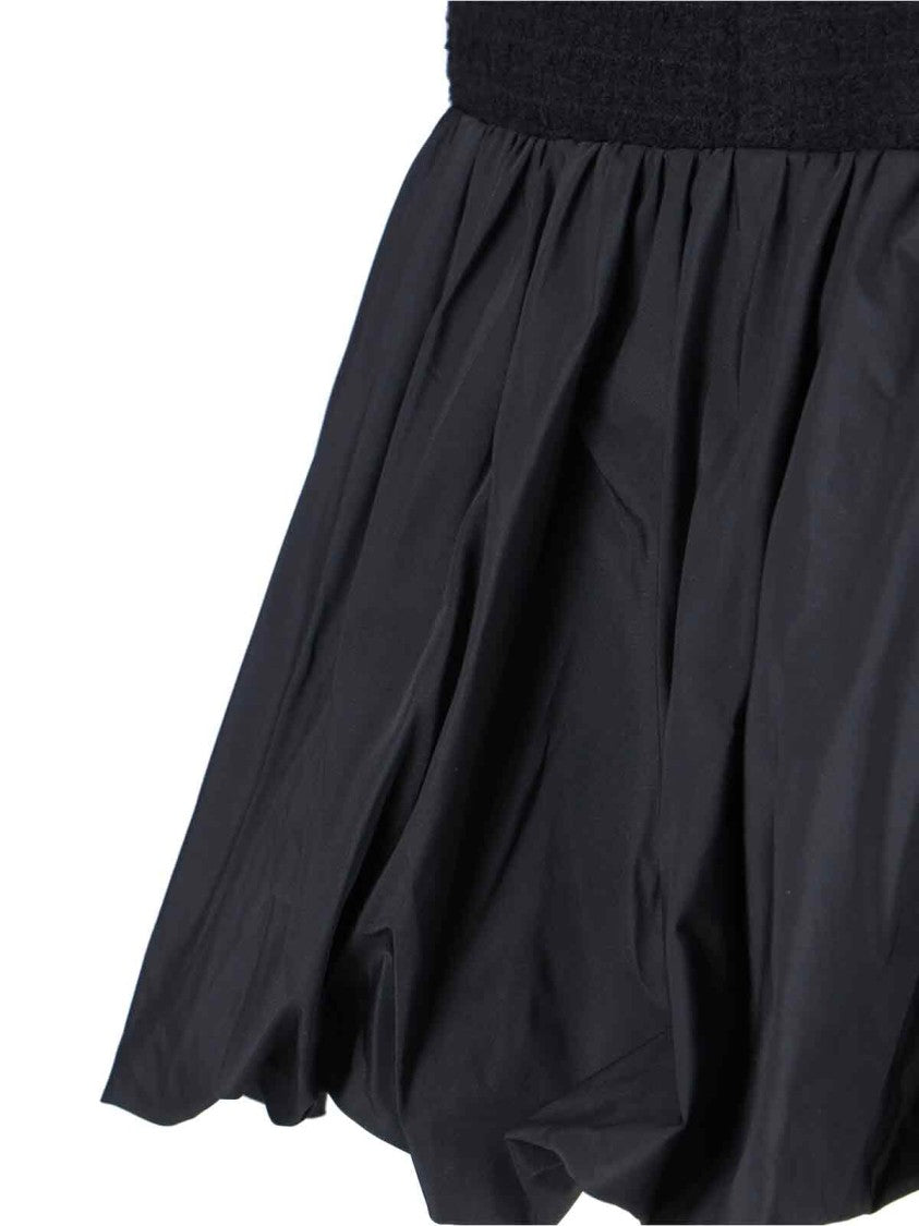 Patou Classic Black Dress With Minimalistic Silhouette