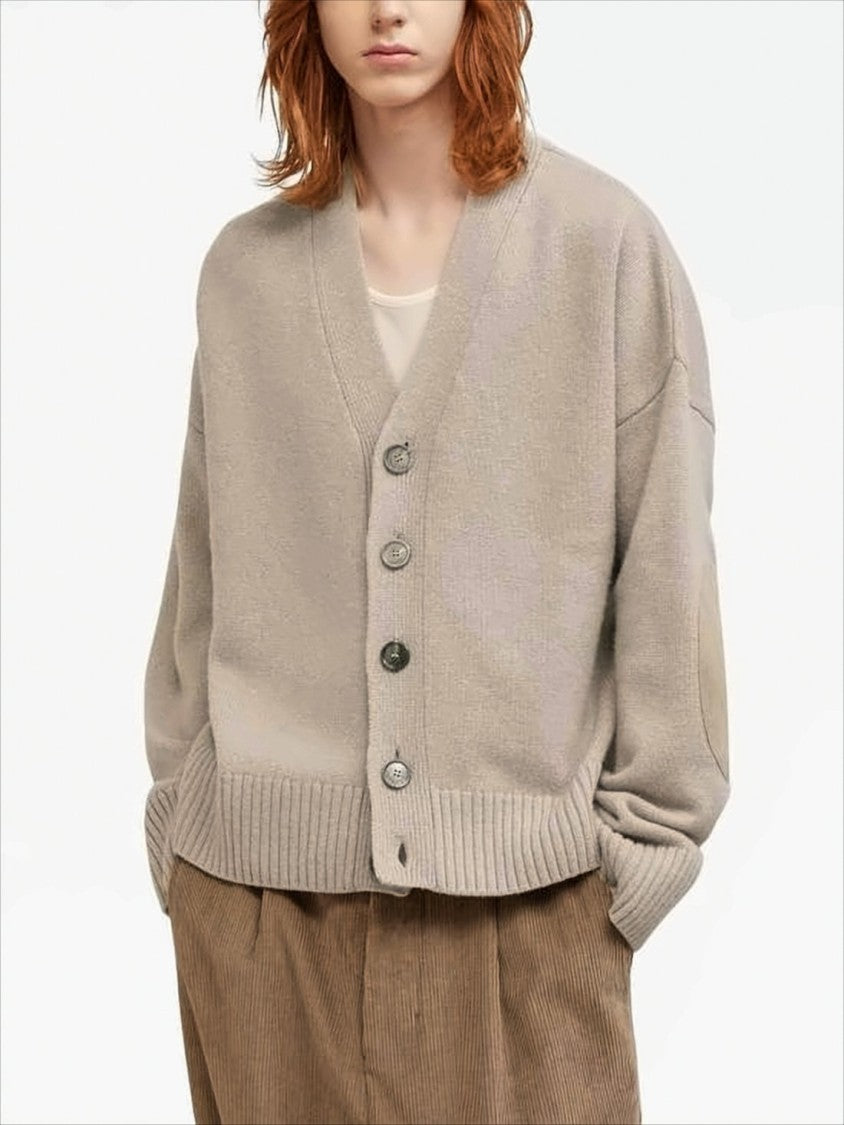 Ami Wool And Cashmere Cardigan