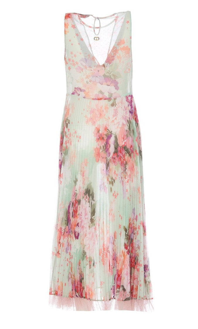 Twin-Set Long Creponne Dress