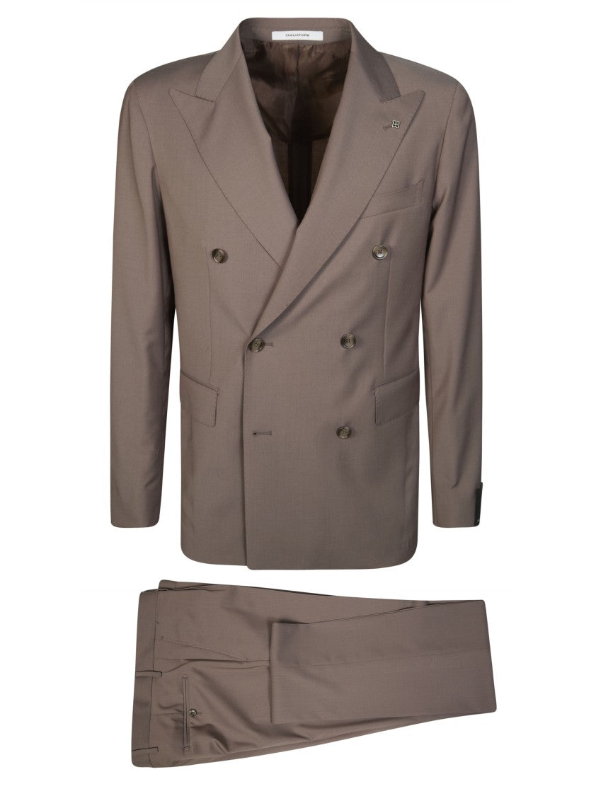 Tagliatore Super 100 Wool Matte Finish Suit