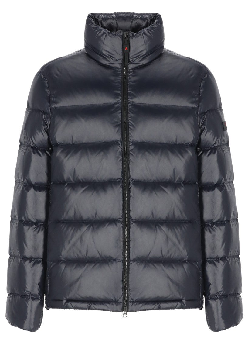 Peuterey Black Keke Glossy Quilted Down Jacket