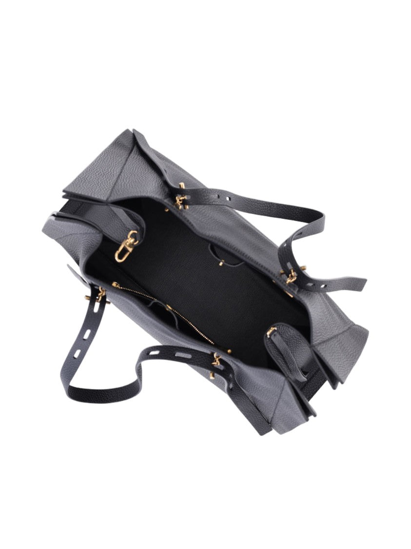 Minobossi Structured Black Minimalist Bag