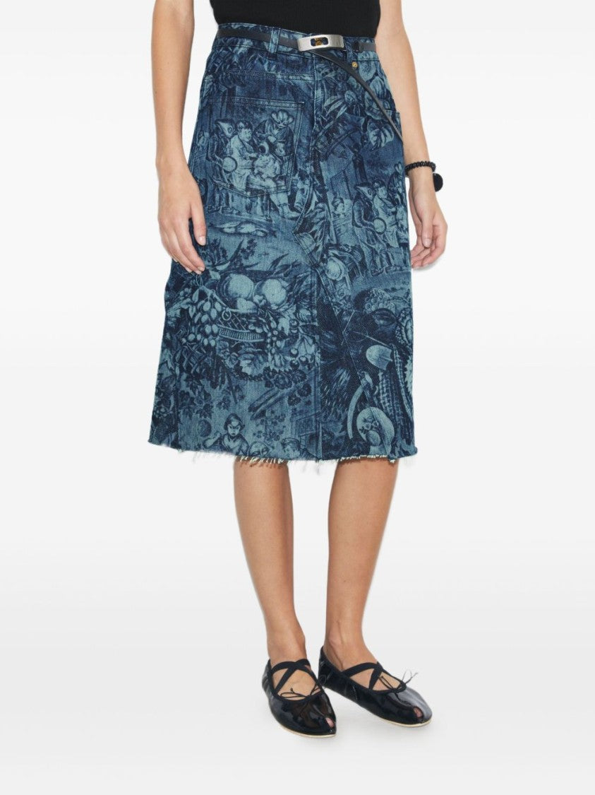 Tory Burch Cotton Skirt