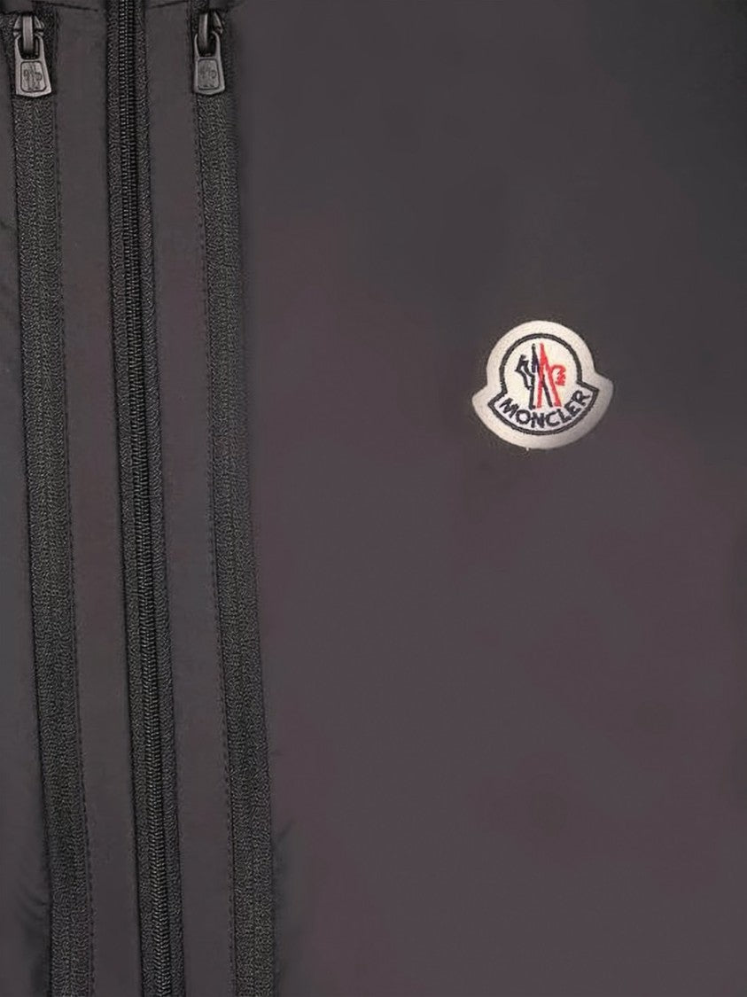 Moncler Polyester Casual Jacket With Stand-Up Collar