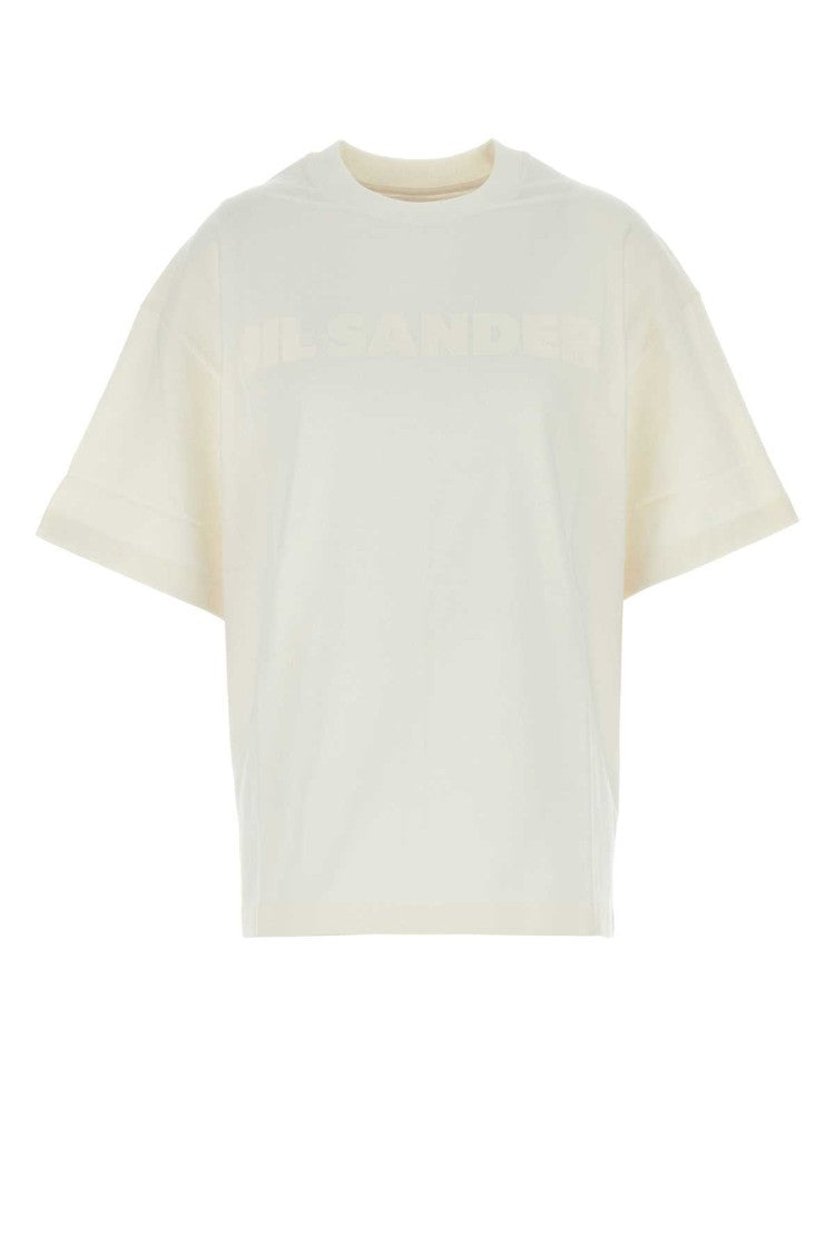 Jil Sander White Cotton T-Shirt